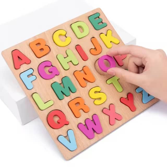 Alphabet, Number & Shape Peg Boards (Set of 3)