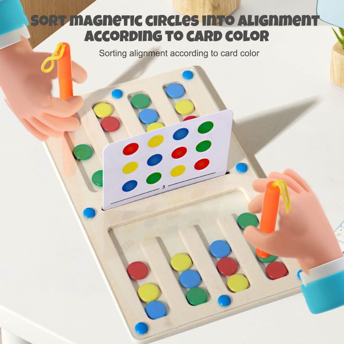 Color Maze Challenge Board Game