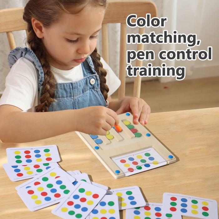 Color Maze Challenge Board Game