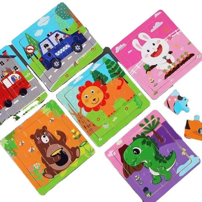 Toddler Frame Puzzles (Set of 5)